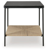 Minrich Black/Natural Accent Table (Online Special Price) - Ornate Home