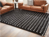 Minston Black/White 5 x 7 Rug (Online Special Price) - Ornate Home