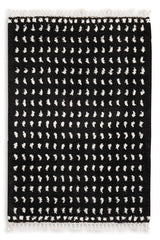 Minston Black/White 5 x 7 Rug (Online Special Price) - Ornate Home