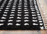 Minston Black/White 5 x 7 Rug (Online Special Price) - Ornate Home