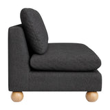 Minze Black Loveseat