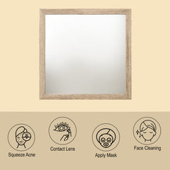 Miquell Natural Mirror - Ornate Home