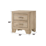 Miquell Natural Nightstand - Ornate Home