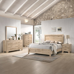 Miquell Natural Nightstand - Ornate Home