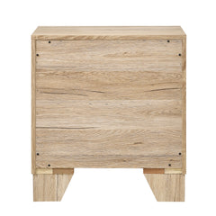 Miquell Natural Nightstand - Ornate Home