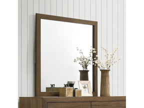 Miquell Oak Mirror - Ornate Home