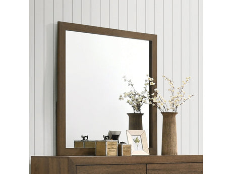 Miquell Oak Mirror - Ornate Home