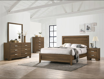 Miquell Oak Nightstand - Ornate Home