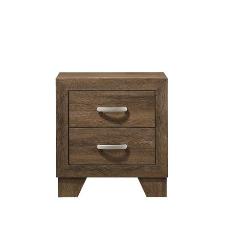 Miquell Oak Nightstand - Ornate Home