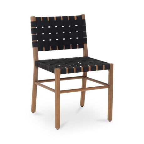 Mira Black Outdoor Dining Chair - Ornate Home
