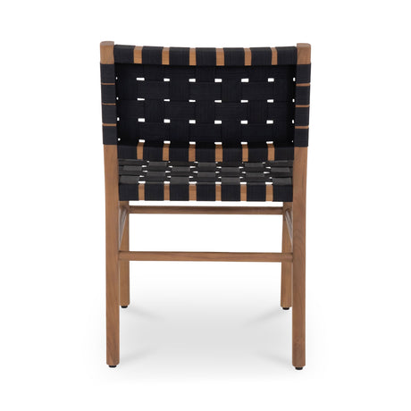 Mira Black Outdoor Dining Chair - Ornate Home
