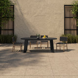 Mira Black Outdoor Dining Chair - Ornate Home