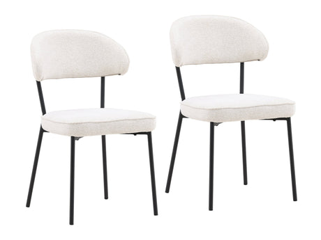 Mira Cream Dining Chair (Set of 2) - Ornate Home