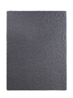 Mira Dark Gray 11" Eastern King Gel-Infused Memory Foam Hybrid Mattress - Ornate Home