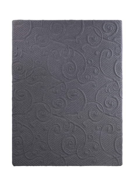 Mira Dark Gray 11" Full Gel-Infused Memory Foam Hybrid Mattress - Ornate Home