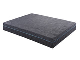 Mira Dark Gray 11" Queen Gel-Infused Memory Foam Hybrid Mattress - Ornate Home