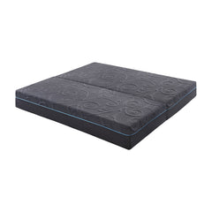 Mira Gray 11&Amp;Quot; Split Eastern King Gel-infused Memory Foam Hybrid Mattress - Ornate Home