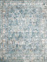 Mirabel Denim Blue Traditional Rug - Ornate Home