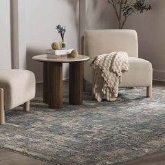 Mirabel Denim Blue Traditional Rug - Ornate Home