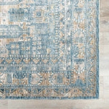 Mirabel Denim Blue Traditional Rug - Ornate Home