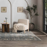 Mirabel Denim Blue Traditional Rug - Ornate Home