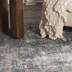 Mirabel Denim Blue Traditional Rug - Ornate Home