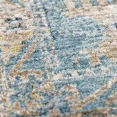 Mirabel Denim Blue Traditional Rug - Ornate Home