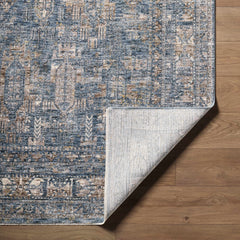 Mirabel Denim Blue Traditional Rug - Ornate Home