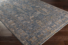Mirabel Denim Blue Traditional Rug - Ornate Home