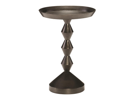 Mirabelle Black Nickel Accent Table - Ornate Home