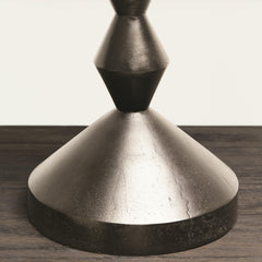 Mirabelle Black Nickel Accent Table - Ornate Home