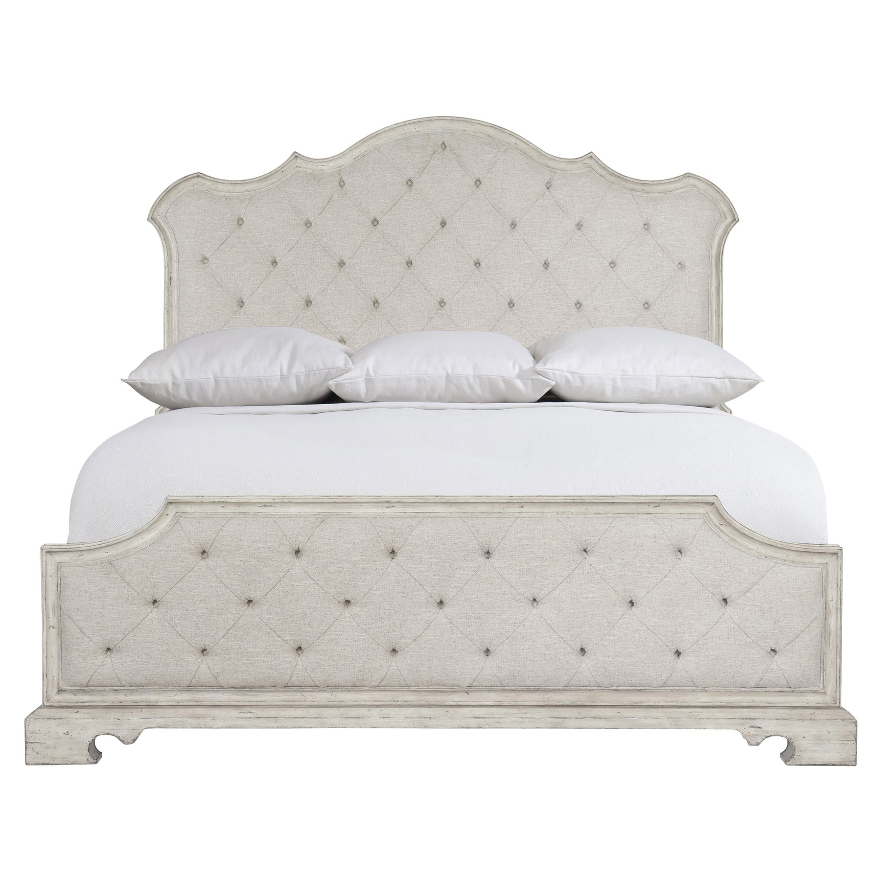 Mirabelle Cotton King Panel Bed - Ornate Home