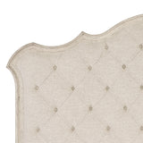 Mirabelle Cotton King Panel Bed - Ornate Home