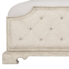 Mirabelle Cotton King Panel Bed - Ornate Home