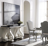 Mirabelle Cotton/Light Neutral Beige Arm Chair - Ornate Home