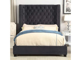 Mirabelle Dark Gray Eastern King Bed - Ornate Home