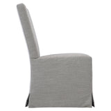 Mirabelle Soft Neutral Grey Side Chair - Ornate Home