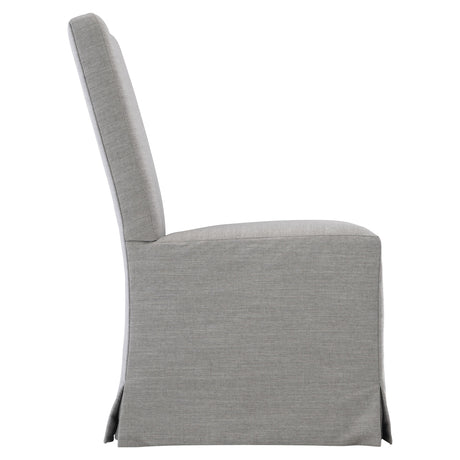 Mirabelle Soft Neutral Grey Side Chair - Ornate Home