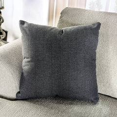 Miramar Beige/Charcoal Loveseat - Ornate Home