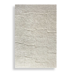 Miramar White Cozy Shag 6 X 9 Rug - Ornate Home