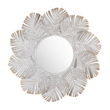 Miramar White/Natural Wall Mirror - Ornate Home