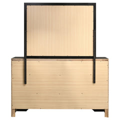 Miranda Black Dresser and Mirror - Ornate Home