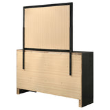 Miranda Black Dresser and Mirror - Ornate Home