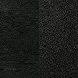 Miranda Black Full Panel Bed - Ornate Home