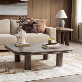 Miranda Cocoa Brown Coffee Table - Ornate Home