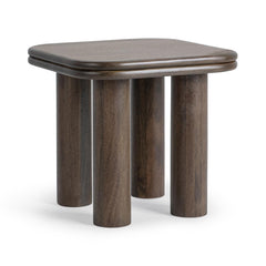 Miranda Cocoa Brown End Table - Ornate Home