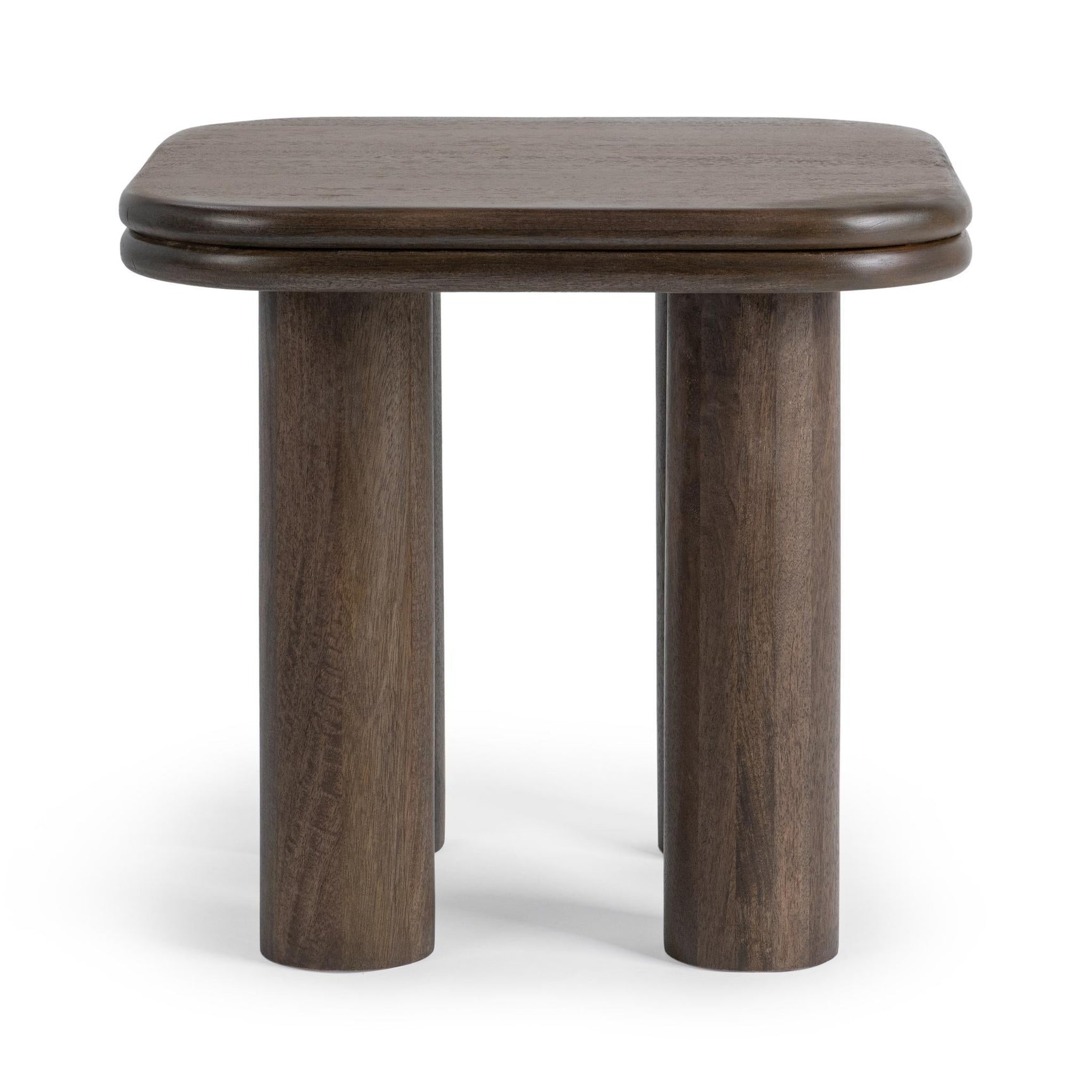 Miranda Cocoa Brown End Table - Ornate Home