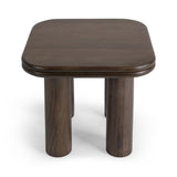 Miranda Cocoa Brown End Table - Ornate Home
