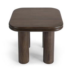 Miranda Cocoa Brown End Table - Ornate Home