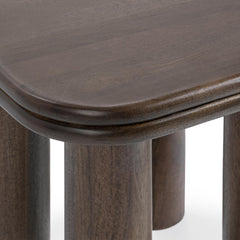 Miranda Cocoa Brown End Table - Ornate Home